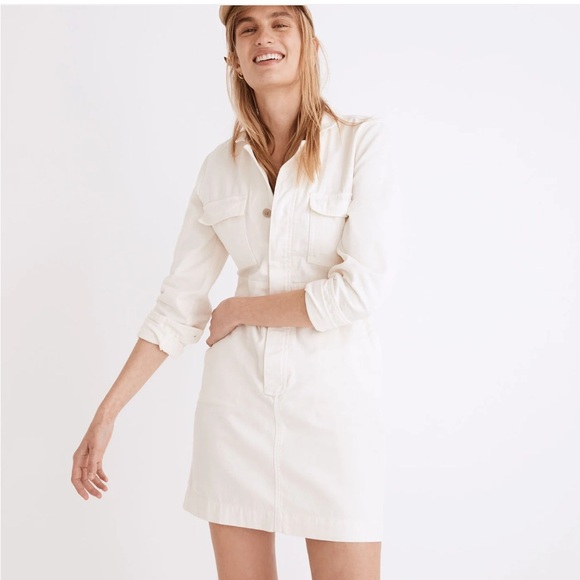 Madewell Signature Coverall Dress Size S - Picture 1 of 9